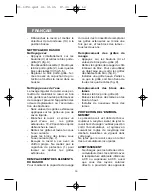 Preview for 16 page of Vitek Sharp Rock VT-1372 B Manual Instruction