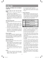 Preview for 4 page of Vitek VT-1208VT/Y Manual Instruction