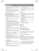 Preview for 6 page of Vitek VT-1208VT/Y Manual Instruction