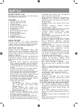 Preview for 20 page of Vitek VT-1465 Manual Instruction