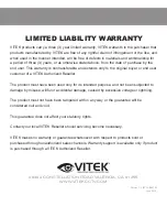 Preview for 16 page of Vitek VTC-HOCRBD2812 User Manual