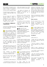 Preview for 41 page of Vito Agro VIMB12TA Instruction Manual