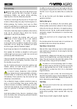 Preview for 41 page of Vito Agro VIME7 Instruction Manual