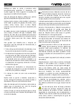 Preview for 9 page of Vito Agro VIMETD7 Instruction Manual