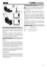 Preview for 17 page of VITO GARDEN VIBCMRSFL40 Instruction Manual