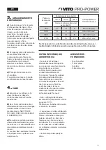 Preview for 5 page of VITO PRO-POWER MD1700 SDS HEX Instruction Manual