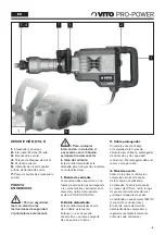 Preview for 13 page of VITO PRO-POWER MD1700 SDS HEX Instruction Manual