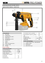 Preview for 23 page of VITO PRO-POWER VIBCMPSFL20A Instruction Manual