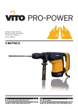 VITO PRO-POWER VIMP1100 Instruction Manual preview