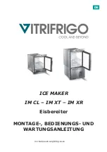 Preview for 45 page of Vitrifrigo IM CL OCX2 REFILL Installation Use And Service Manual