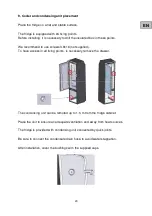 Preview for 29 page of Vitrifrigo SLIM 150 Installation Use And Assistance Manual