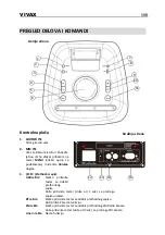 Preview for 17 page of Vivax BS-650 Instruction Manual