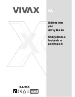 Preview for 27 page of Vivax SJ-150 User Manual