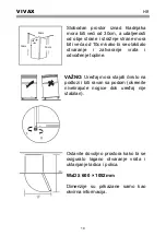 Preview for 13 page of Vivax VL- 235 W Instruction Manual