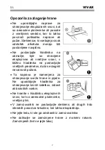 Preview for 62 page of Vivax VL- 235 W Instruction Manual