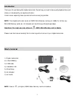 Preview for 3 page of Vivitar DVR 1240HD User Manual