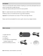 Preview for 3 page of Vivitar DVR 548NHD User Manual