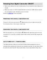 Preview for 12 page of Vivitar DVR 708HD User Manual