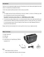 Preview for 3 page of Vivitar DVR 859HD User Manual