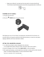 Preview for 7 page of Vivitar DVR 859HD User Manual