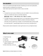 Preview for 4 page of Vivitar DVR 908HD User Manual