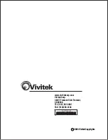 Preview for 50 page of Vivitek 42" User Manual