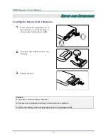 Preview for 16 page of Vivitek D508 User Manual