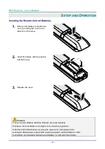 Preview for 24 page of Vivitek DH4661Z User Manual