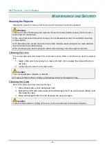 Preview for 68 page of Vivitek DH4661Z User Manual