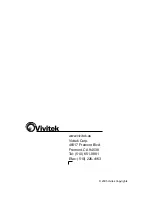 Preview for 47 page of Vivitek DVR5612 User Manual