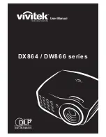 Vivitek DW866 series User Manual preview