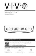 Vivo DESK-E-100B Controller Instruction Manual preview