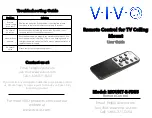 Preview for 1 page of Vivo MOUNT E FD55 User Manual