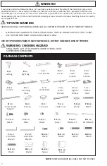 Preview for 2 page of Vivo STAND-TV120B Instruction Manual