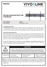 Preview for 5 page of VivoLink VLMW4280 Installation Instruction