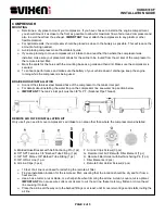 Preview for 2 page of Vixen Air VXO4831CF Installation Manual