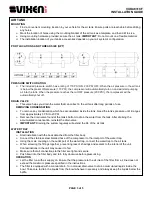 Preview for 3 page of Vixen Air VXO4831CF Installation Manual