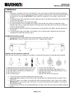 Preview for 2 page of Vixen Air VXO4831DC Installation Manual