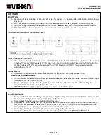 Preview for 3 page of Vixen Air VXO4831DC Installation Manual