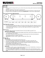 Preview for 3 page of Vixen Air VXO4850DCF Installation Manual