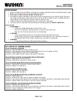 Preview for 5 page of Vixen Air VXO4850DCF Installation Manual