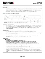 Preview for 3 page of Vixen Air VXO4852GBF Installation Manual