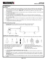 Preview for 2 page of Vixen Air VXO4852GC Installation Manual