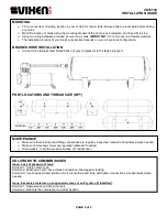 Preview for 2 page of Vixen Air VXT3100 Installation Manual