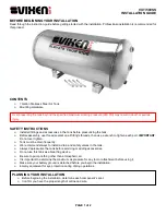 Vixen Air VXT7300SS Installation Manual preview