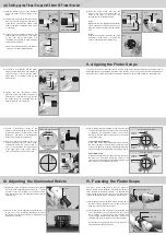 Preview for 2 page of Vixen 70X50 finder scope with illuminated reticle Instruction Manual