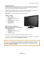 Preview for 9 page of Vizio E 260VP User Manual