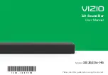 Vizio SB3620n-H6 User Manual preview