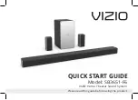 Vizio SB3651-F6 Quick Start Manual preview