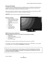 Preview for 9 page of Vizio XVT323SV User Manual